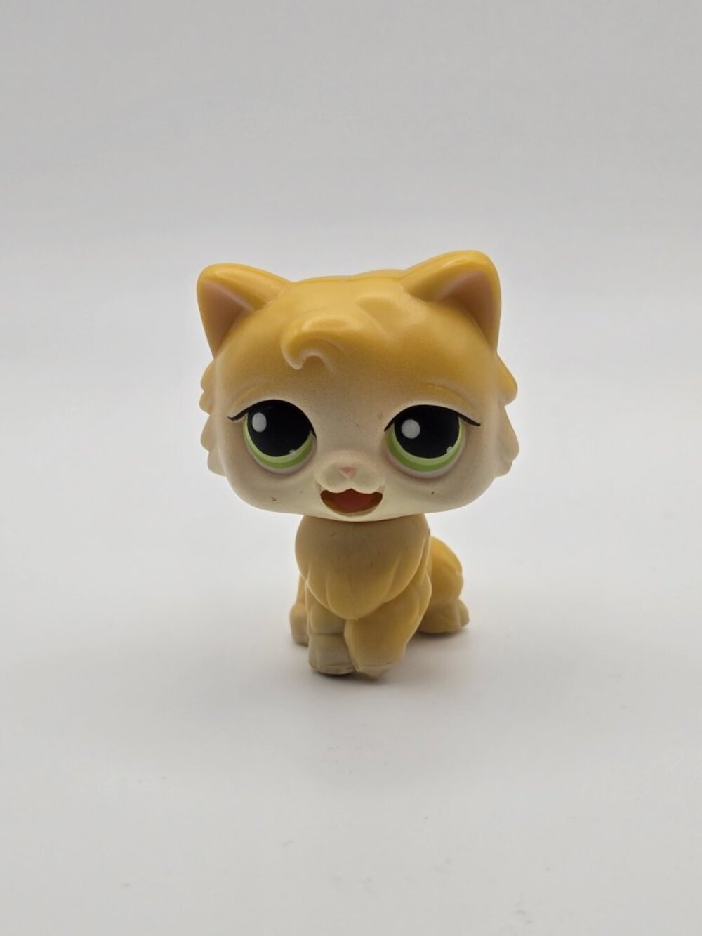 Littlest Pet Shop Cat with Moving Tongue 1st Gen LPS Magic Motion 2005